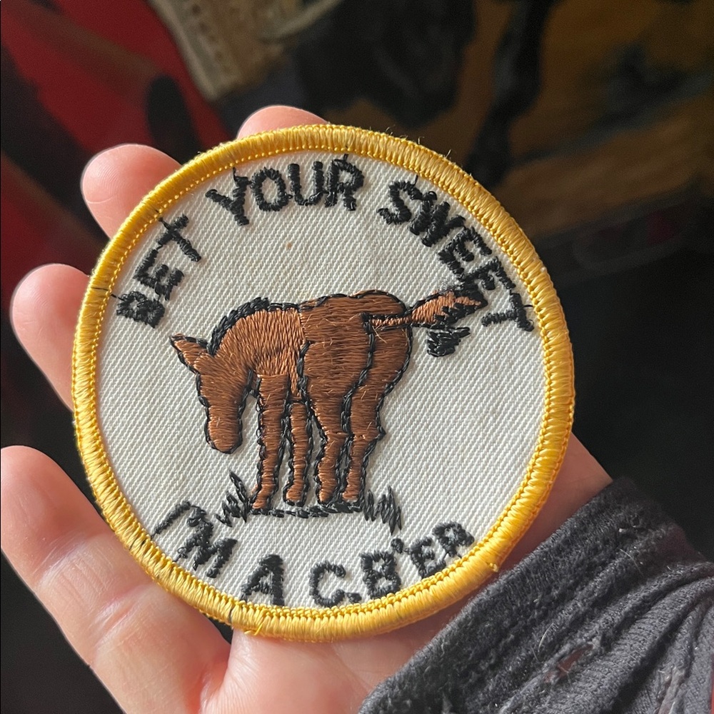 Vintage Patch Trucker Retro I’m A C.B’ER